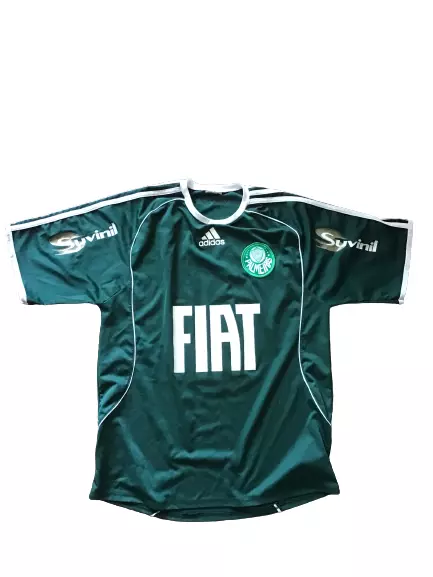 Trikot Fußball adidas Palmeiras Brasilien Fiat Suvinil Fußball Trikot Home 2008