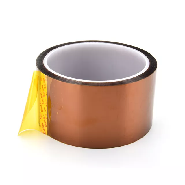 Exquisite 50mm 5cm x 30M Kapton Tape High Temperature Heat Resistant Polyimid#km