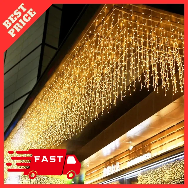 Christmas Outdoor Lights Decor Solar Led String Garden Waterproof Fairy Light