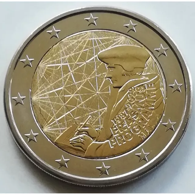 2022 Malta 2 Euro ERASMUS  loose coin from roll
