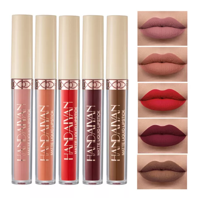 12Color Long Lasting Lip Gloss Velvet Matte Liquid Lipstick Waterproof 《