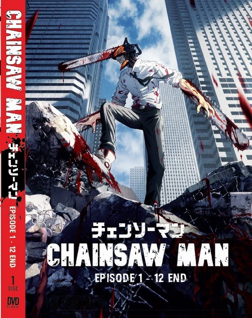 ANIME DVD CHAINSAW Man Complete TV Series Vol.112 End English Dubbed