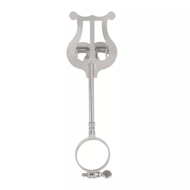 3X(Clip de Partition de Clarinette en Argent Support à Pince Lyre Instrumen5822