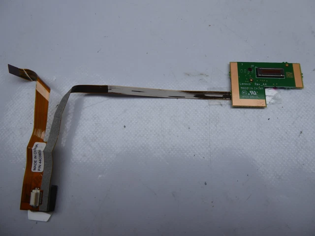 LENOVO THINKPAD T500 Huella Dactilar Sensor Tabla+Cable 44C0838 #2465 ...