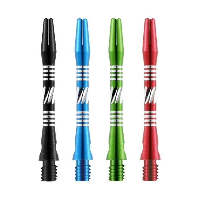 10Pcs Dart Rod Sets Dart Game Shaft Dart Part Aluminum Alloy Dart Shaft Supplies
