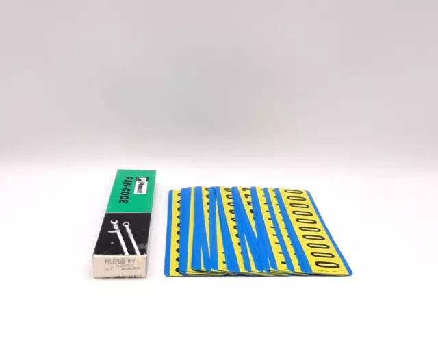 Panduit PCLCP100-0-9 Vinyl Cloth Wire Marker Cards