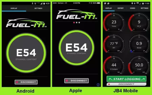 Bms Fuel-It Bluetooth Flex Fuel Analyseur