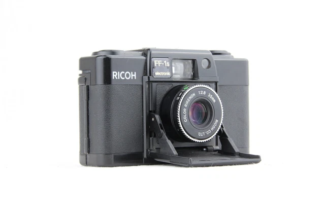 [ NEAR MINT+ , AUTO Mode Works ] RICOH FF-1s Film Point & Shoot 35mm f/2.8 JAPAN