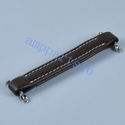 Vintage Brown Leather Handle Heavy For Guitar Amplifier Ampeg AMPS 1pc