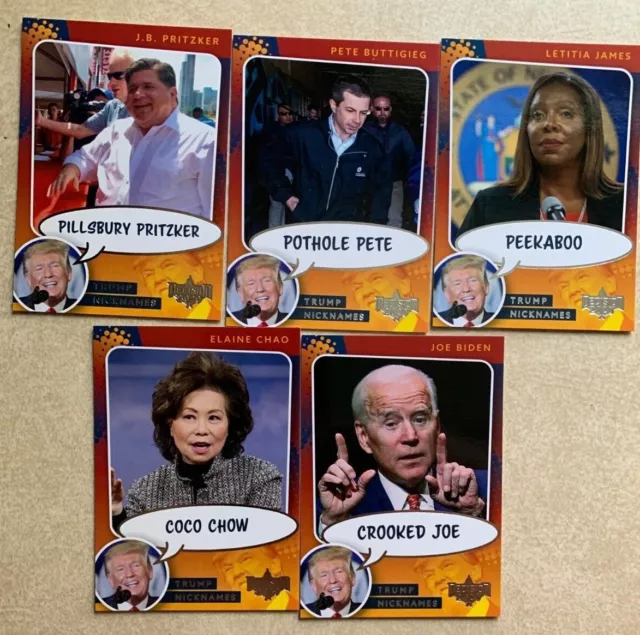 2024 DECISION UPDATE Trump Nicknames Insert Cards You Pick Finish Your