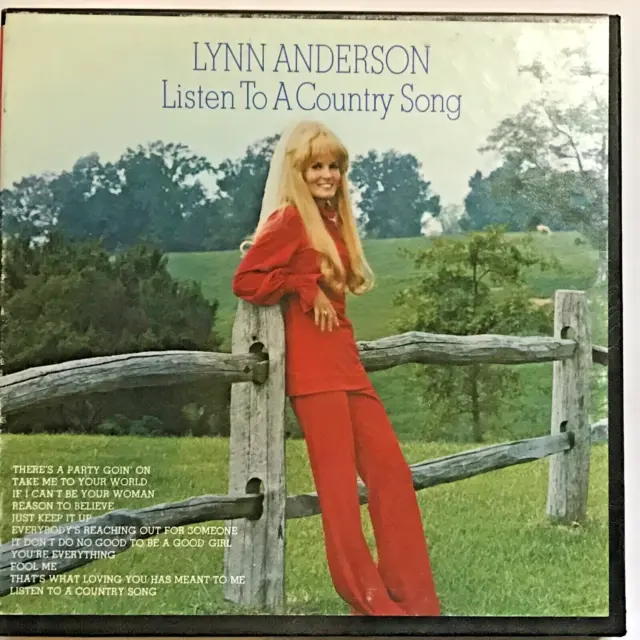 Lynn Anderson  Listen To A Country Song  Reel Tape 3-3/4ips
