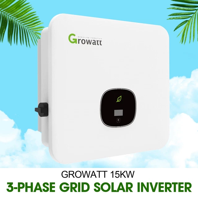 GROWATT 15KW OFF Grid MPPT Solar Inverter Controller 230V 3 Phase ...