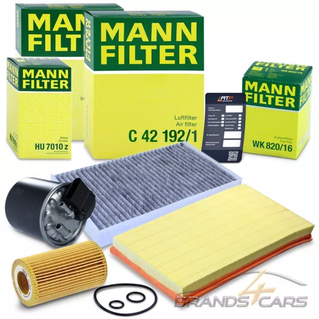 Mann-Filter Inspektionspaket Filtersatz B Für Mercedes Vito W639 110 113 116 Cdi