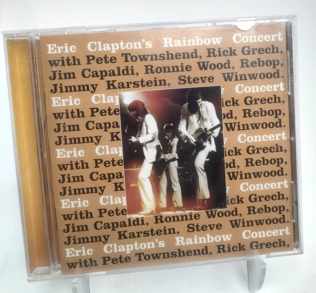 ERIC CLAPTON'S RAINBOW Concert VTG CD 1995 Recorded Live