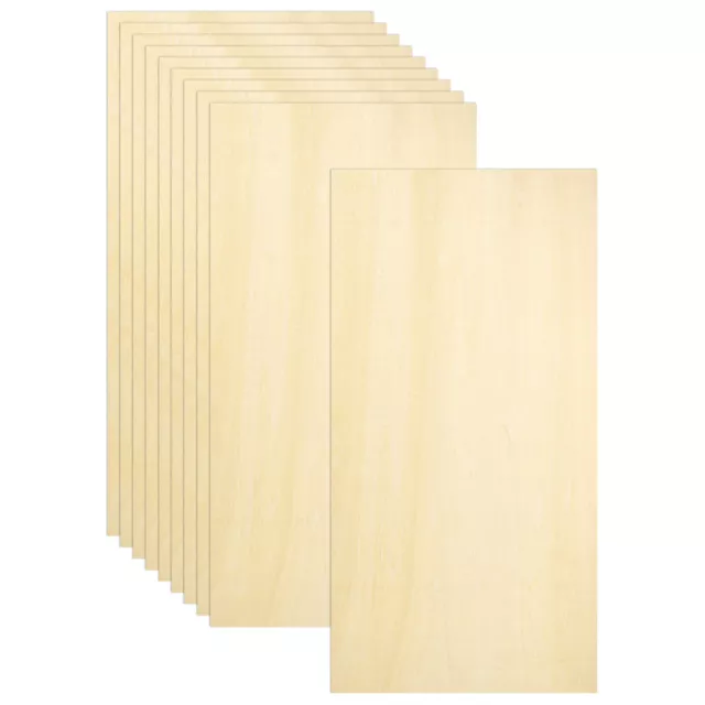 24Pcs Basswood Sheets 11.8 x 24 x 1/8 Inch Plywood Wood Panels Lightweight