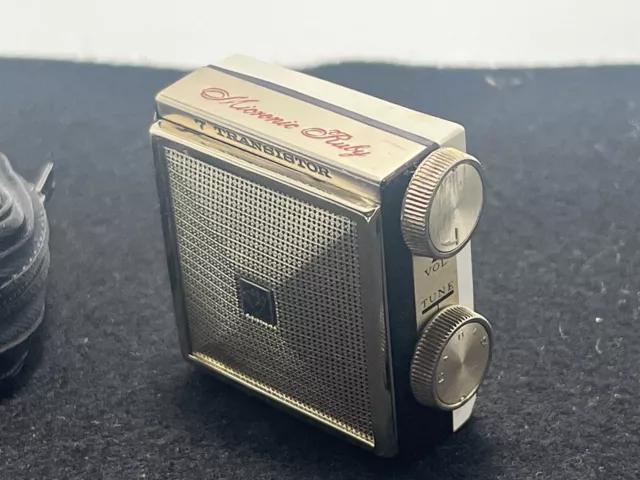 RADIO TRANSISTOR ESTÁNDAR DE LOS AÑOS 60 SR-G430 NO PROBADA Micronic ¡Muy Bonita!!🙂 🙂