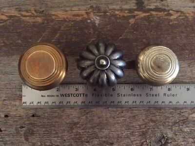 Set (3) Vintage/Antique Door Knobs, for Crafts Misc. 3