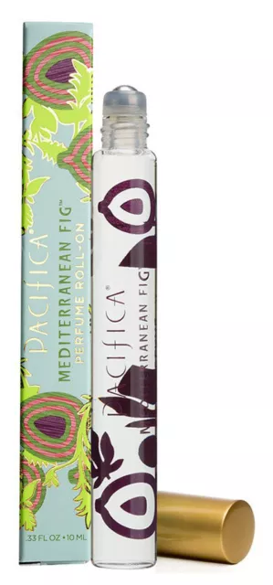 Pacifica Purse/Travel All-Natural Perfume Roll On 10ml MEDITERRANEAN FIG