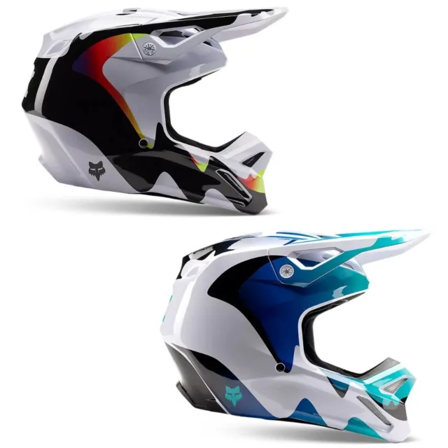 Fox Racing - V1 Kozmik Adult Mens Lightweight Off Road Motocross DOT Helmets