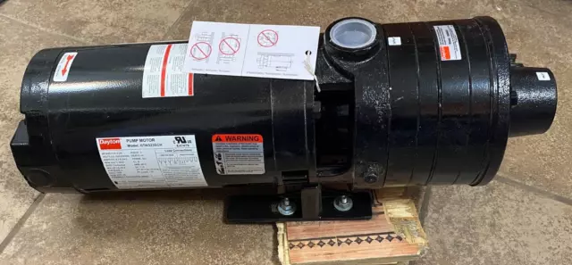 Dayton 45MW31 Pressure Booster Pump, 3 Hp, 208 To 240/480V Ac, 3 Phase, 1-1/2