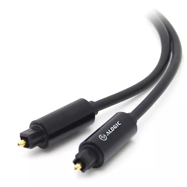 Alogic Premium 2M Fibre Toslink Digital Audio Cable Male To Male