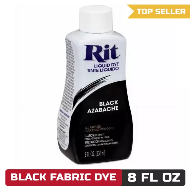 Rit 9589710 Liquid Dye - 8 fl oz (Black)