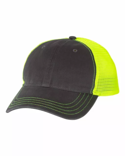 New Richardson Garment Washed Trucker Baseball Cap Snapback Mesh Back Hat 111