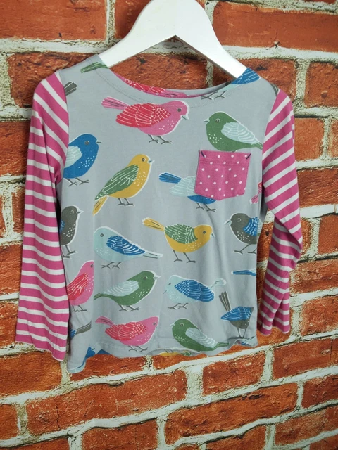 T-Shirt Maniche Lunghe Bambina Età 4-5 Anni Mini Bordo Next Pantaloni 110Cm 2