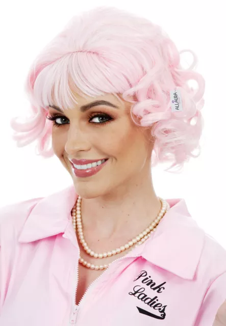 Pink (Grease Frenchie) Beauty School Dropout Ladies Costume Wig  - by Allaura