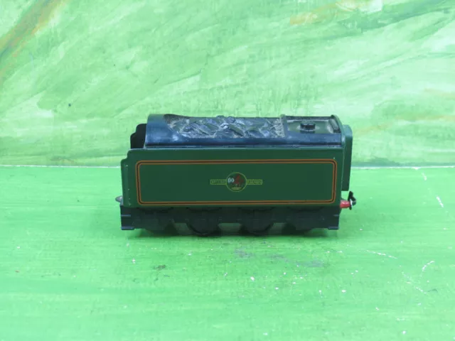 Hornby Dublo 3 rail class A4 8 wheel bogie corridor tender BR Green late lined