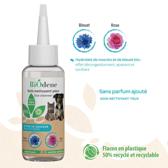 Nettoyant Yeux chien et chat
