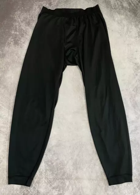 Vintage Patagonia Men's Size XL Black Midweight Capilene Baselayer Pants 44292