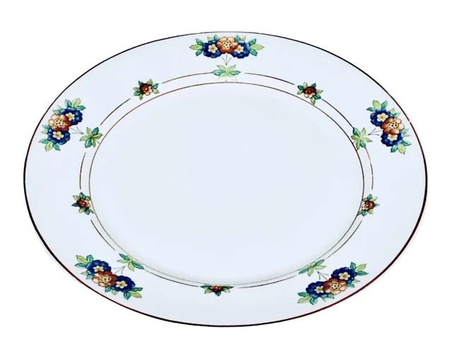 Antique Syracuse China CANTERBURY Opco Flowers 8" Salad Plate