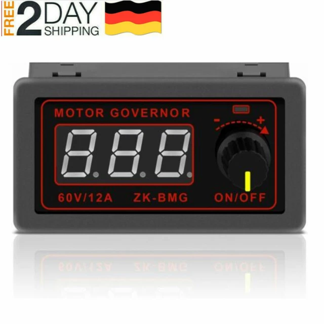 BOJACK PWM Motor Drehzahlregler DC 5V-30V 150W - Digitaler Geschwindigkeitsregler