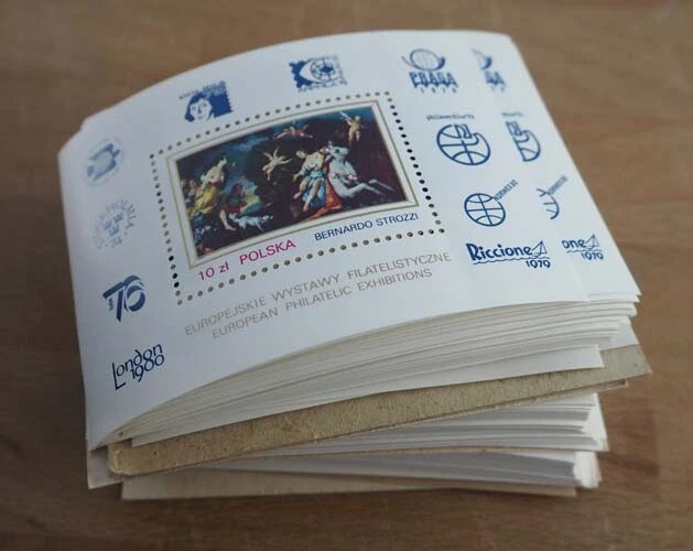1979 Polen; 300 Blocks Strozzi, Bl. 78, postfrisch/MNH, ME 450,-