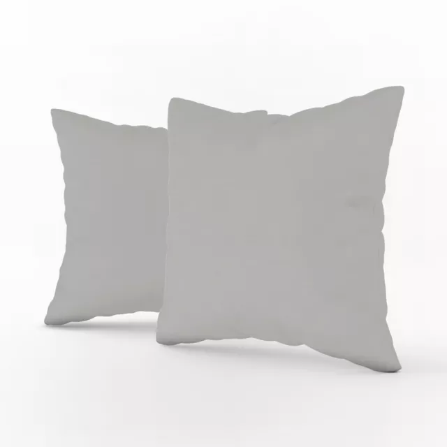 SET COPPIA FODERE fodera per cuscini divano 40x40 50x50 60x60 in cotone  cerniera EUR 9,90 - PicClick IT