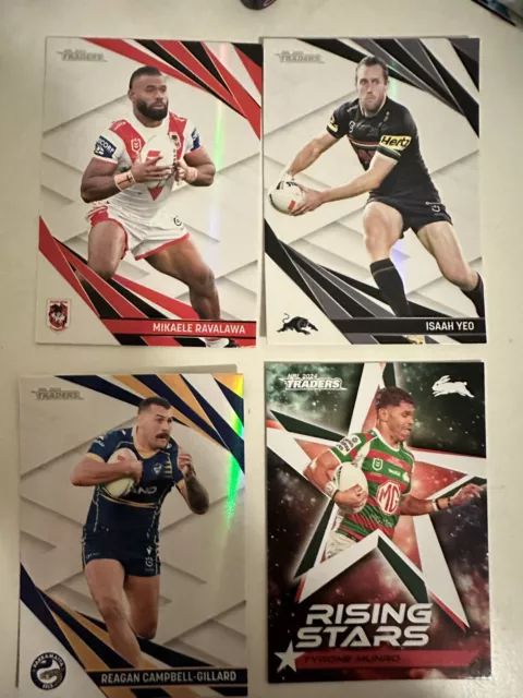 2024 NRL Traders - Complete Base Set 4Cards