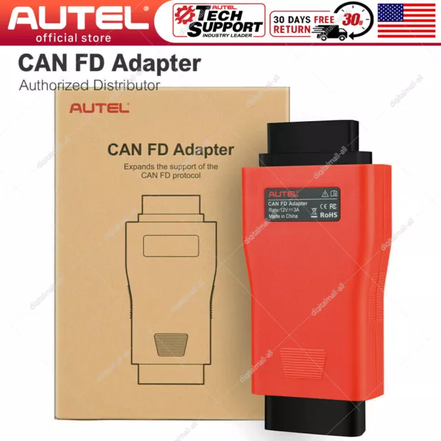 2024 Autel CAN FD Adapter Compatible With Autel VCI For Maxisys Diagnostic Scan