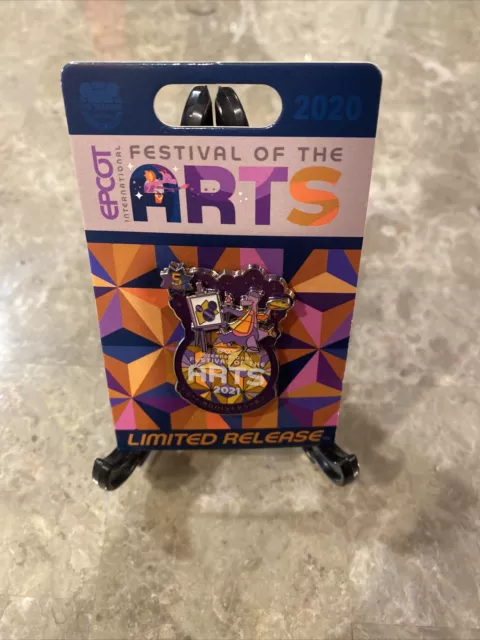 Disney Parks EPCOT Festival Of The Arts 5th Anniversary Figment Easel Pin 2021