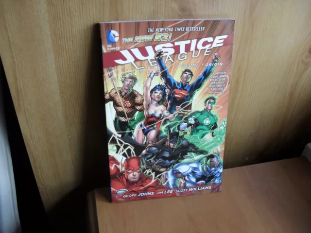 Justice League Volume 1: Origin TP (The New 52) Paperback –