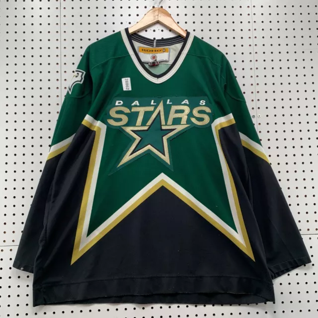 🔴SOLD🔴 Dallas Stars 2003-06 Alternate Mooterus Koho NHL Hockey Jersey  w/ 2004 Hockey Fights Cancer Patch - Sergei Zubov Excellent Used C…