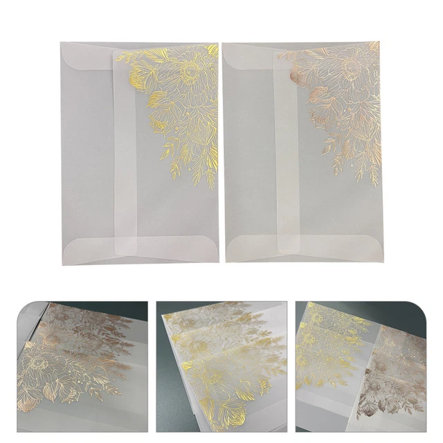 6 Pcs Valentine Invitation Envelopes Blank Cards Blank Envelopes