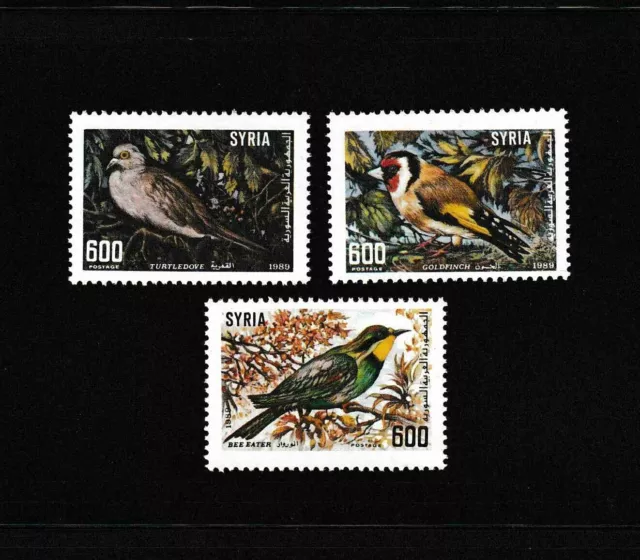 Vögel 1989 Birds Mittelmeerraum Postfrisch MNH**