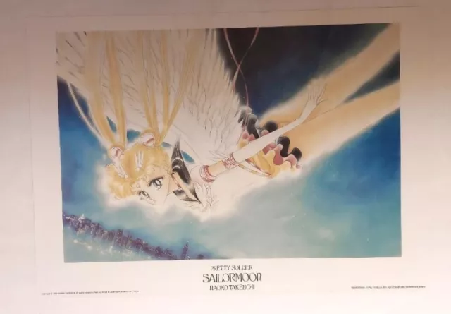 Sailor Moon Himmel Engel Naoko Takeuchi 1000Edition Manga Poster Anime