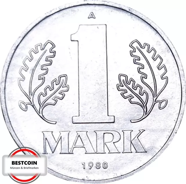 1514 1 Mark DDR 1980 A in STG-  898041