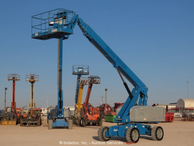 2014 Genie S-65 65' 4WD Diesel Telescopic Boom Lift Man Aerial Platform