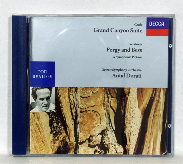 DORATI - GROFE grand canyon suite GERSHWIN porgy & bess DECCA CD full silver NM