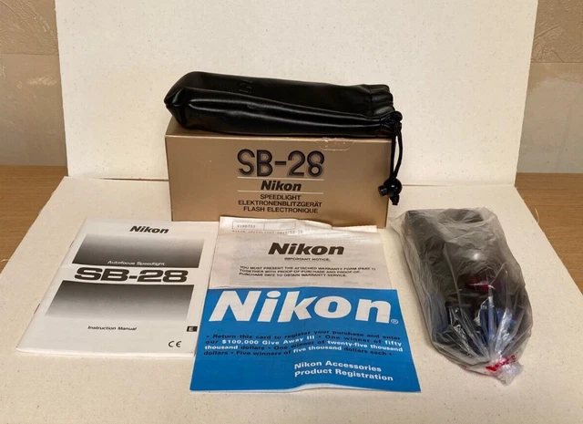 Nikon SB-28 AF Speedlight Dedicated TTL Shoe Mount Flash -Mint / USA Model
