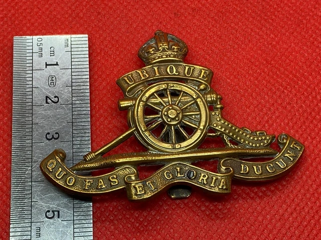 ORIGINAL WW1 / WW2 British Army Royal Artillery Cap Badge £7.00 ...
