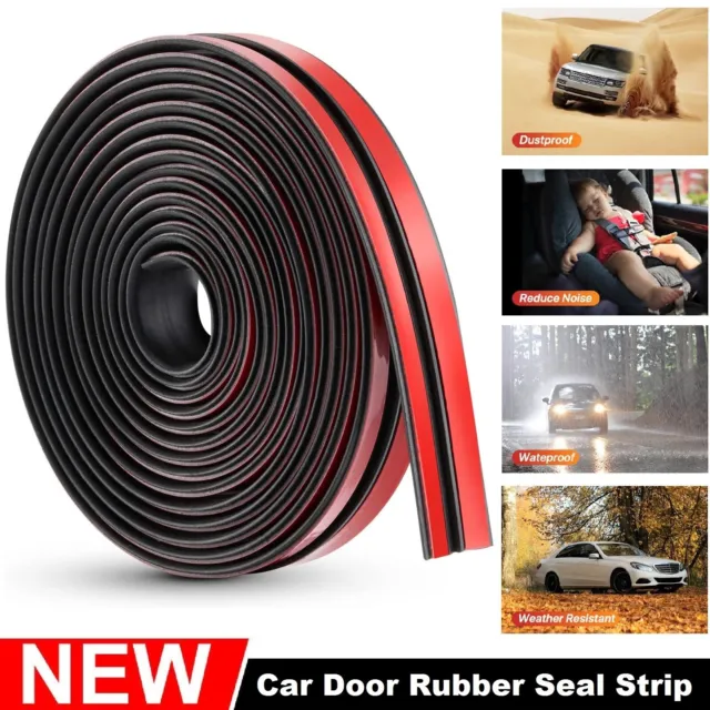 Car Door Edge Protector Anti-Scratch Protection Strip Trim Seal Rubber Strip DIY
